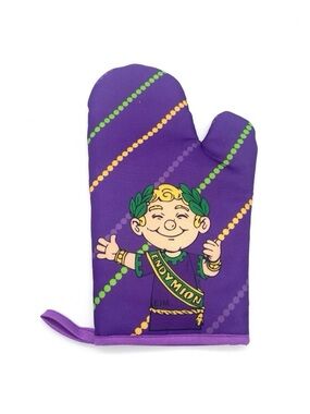 Krewe of Endymion 2026 Purple Baking MIT Mardi Gras  Special Throw